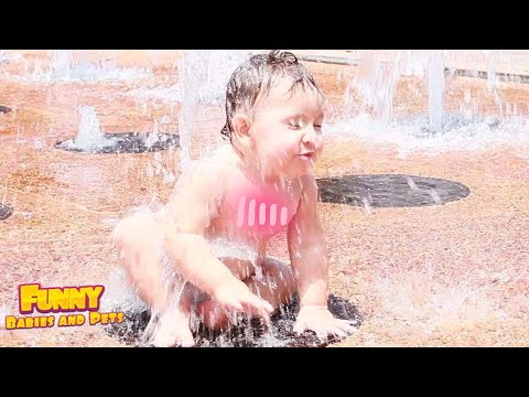 Top Hilarious Baby Playing Outdoor | Funny Baby Videos | Funny Baby and Pets