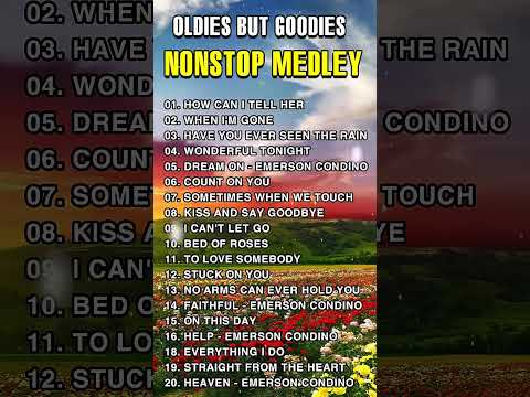 Oldies But Goodies Nonstop Medley  Lobo, Michael Bolton, Air Supply, Lionel Richie, Bee Gees