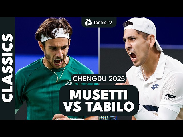 Rollercoaster Musetti vs Tabilo Title Showdown ???? | Chengdu 2025 Final Extended Highlights