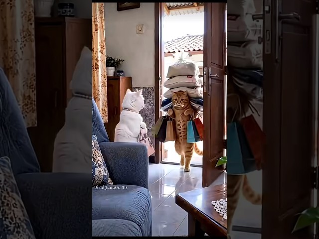 Oh no cat???? #funny #cat #catvideos #trending #youtubeshorts #shorts #shortvideo #comedy #viral