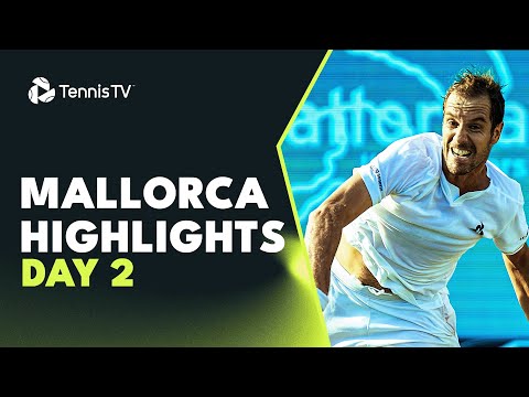 Gasquet Faces Thompson; Harris & Hanfmann Also In Action | Mallorca 2023 Day 2 Highlights