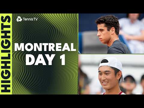Munar Battles Hijikata, Shang Plays Vallejo | Montreal 2026 Day 1 Highlights