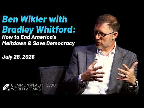 Ben Wikler With Bradley Whitford: How to End America’s Meltdown and Save Democracy