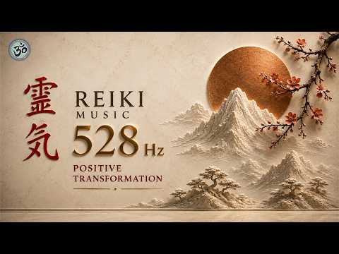 Reiki Music | 528 Hz | Positive Transformation | With Bell Every 3 Minutes | Positive Energy