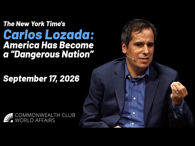 NYT’s Carlos Lozada: America Has Become a “Dangerous Nation”