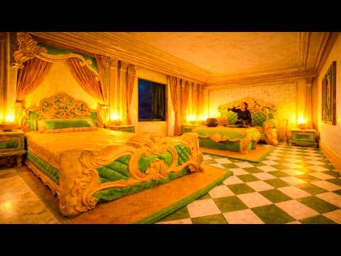 I Built a Stunning Royal Mud Palace Bedroom in the Jungle! ????????????
