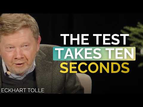 A boring experiment worth doing once | Eckhart Tolle