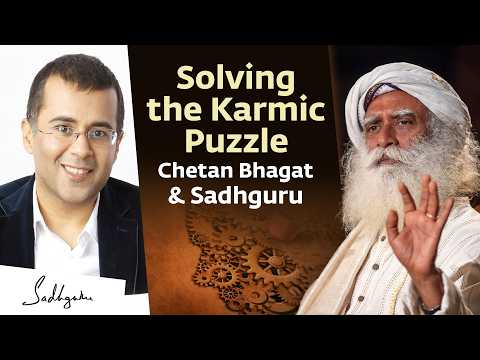 Life, Destiny & Karma – Chetan Bhagat & Sadhguru [FULL TALK]