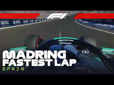 Kimi Antonelli's Full Onboard Lap At MADRING | 2026 Spanish Grand Prix