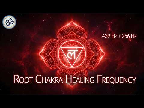 Root Chakra Healing Frequency | 432 Hz + 256 Hz | Indian Meditation | Remove Fear & Anxiety