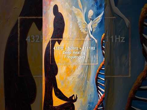 432Hz + 528Hz + 1111Hz | Deep Healing Frequencies: Whole Body Regeneration, DNA Repair