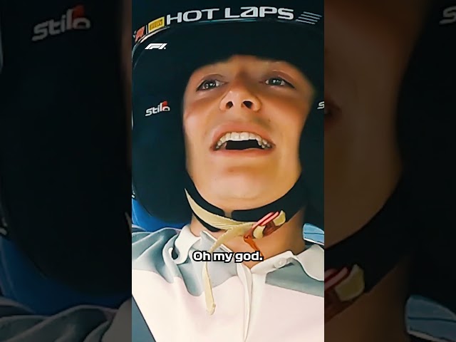 Noah Schnapp's Epic Pirelli Hot Lap ????