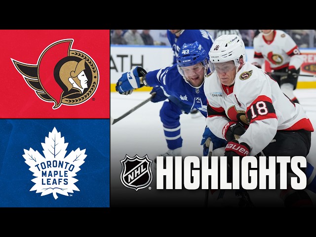 Senators vs. Maple Leafs | NHL Preseason Highlights | Sep 23, 2026