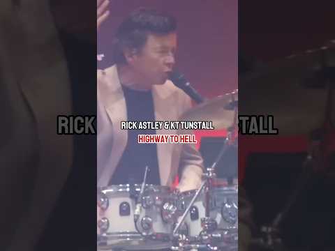 An epic moment from 2023. Rick and KT Tunstall performing ‘Highway To Hell’ ❤️‍???? - Team Rick