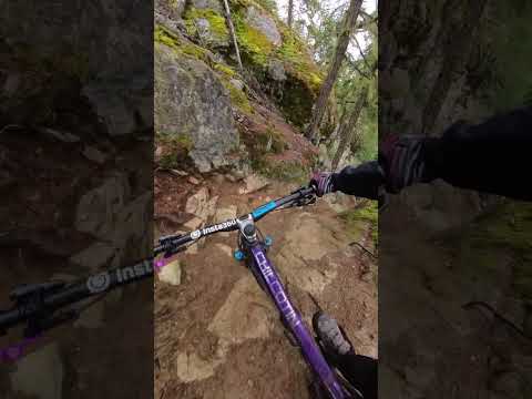 180mm Fork Saved Me...  #bike #mtb #mtbbike