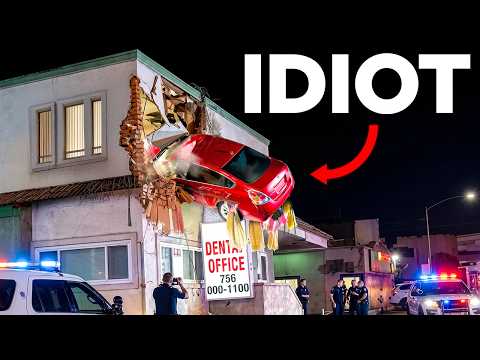 When Idiots Think They Can Outrun The Police