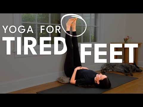 Yoga For Tired Feet - 14 Minute Yoga Practice