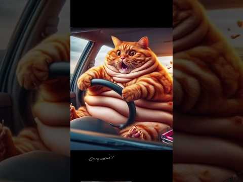 billi ka driving viral video #catoo #catfunny #catvideos #cat #catlover #funnycatvideos #shorts