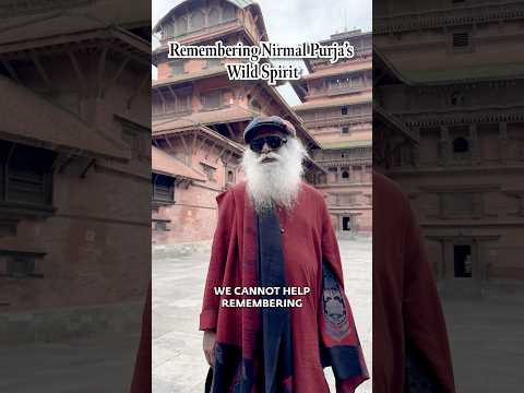 Sadhguru’s Tribute To Nirmal Purja