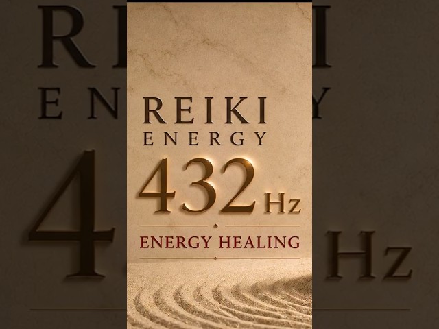 Reiki Energy 432 Hz  Energy Healing  Zen Music  With Bell Every 3 Minutes  Healing Frequency