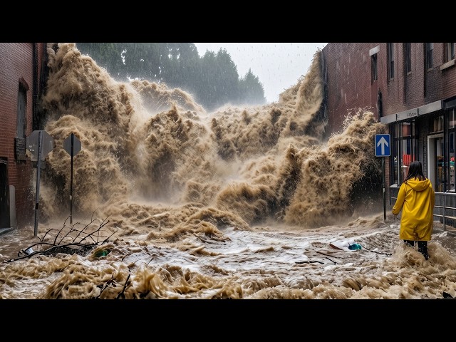 Watch Surprise Flash Floods Obliterate Everything In Their Path
