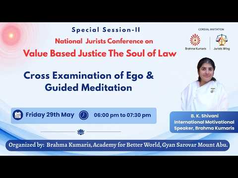 LIVE: BK Shivani I Cross Examination of Ego | Awakening TV | Brahma Kumaris