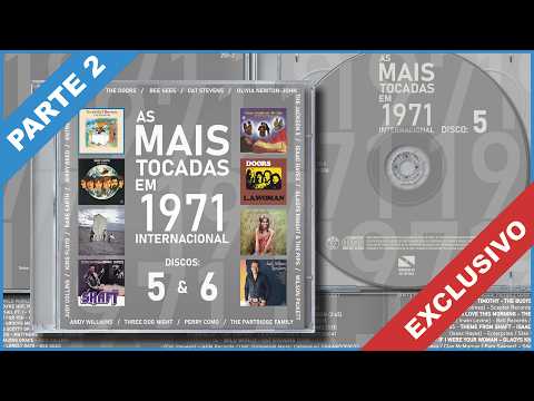 As Mais Tocadas em 1971 Internacional (2026) | Coletânea Completa (6 CDs) | RSA Music | Parte 2