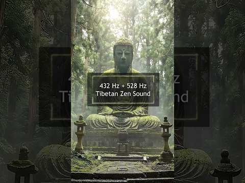 Tibetan Zen Sound - 432 Hz + 528 Hz - Remove Negative Thoughts & Emotions - Positive Energy