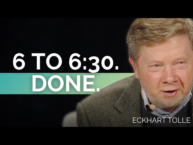 What twenty years of daily meditation can still miss | Eckhart Tolle