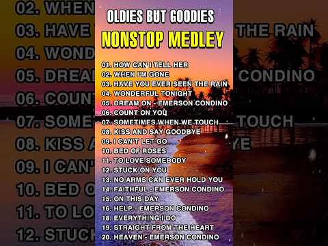 Nonstop Slow Rock Medley || Best of Oldies But Goodies Nonstop Medley