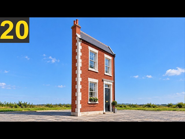 20 SMALLEST HOUSES - people actually live in