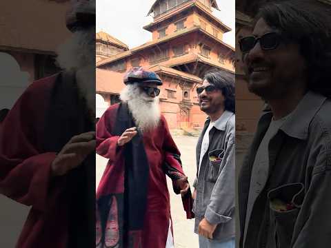 Roj Man Maharjan of "Kuma Sagar & The Khwopa" Fusion Band Sings For Sadhguru