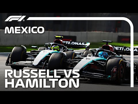 Hamilton and Russell Go Head-To-Head in Mexico | 2024 Mexico City Grand Prix