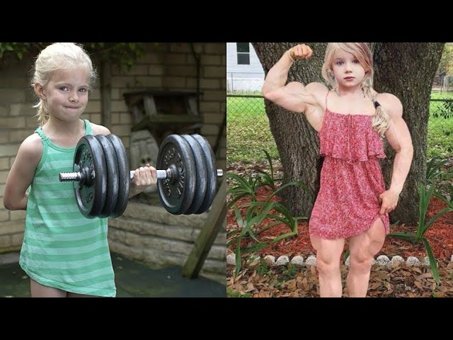 The Strongest Little Girl In 2020...