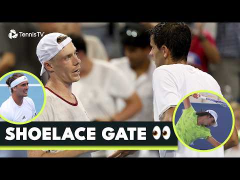 Broken Shoelaces, Foot Faults & VAR ???? | Most Dramatic ATP Moments From July & August