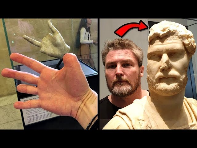 When You Visit A Museum And Discover Yourself!