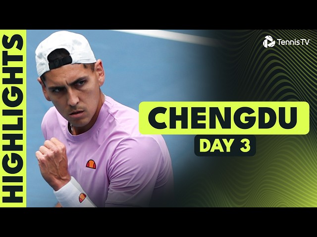 Shapovalov Takes On Kopriva; Mannarino vs Tabilo & More ???? | Chengdu 2026 Highlights Day 3