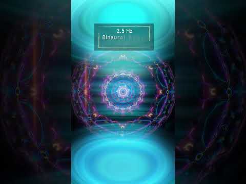 2.5 Hz Binaural Beats + 174 Hz | Deep Healing Meditation