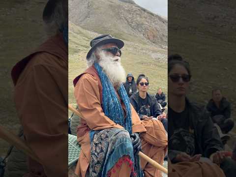Sadhguru and the participants of the Kailash Sojourn soak in the powerful presence of Kailash