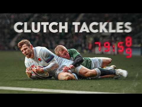 TRY SAVERS GALORE! | Keith Earls' BEST Rugby Tackles