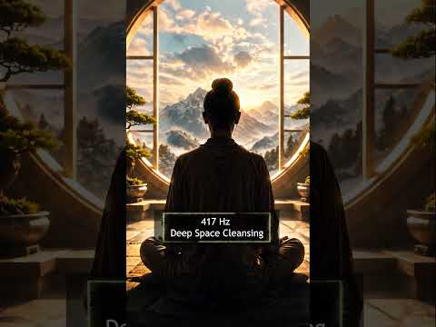 417 Hz Deep Space Cleansing | Remove Negative Energy | Tibetan Singing Bowls