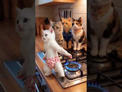 Fire ???? Cat cat Dance ???? Funny cat #comedy #shorts #catvideos