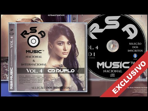 RSA Music Nacional & Internacional Vol. 4 (2022, RSA Music) - CD Duplo Exclusivo Completo