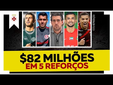 GRANA PESADA! $82 MILHÕES POR 5 REFORÇOS, NOVO TREINADOR E RETORNO DE PAULO BRACKS DA EUROPA!