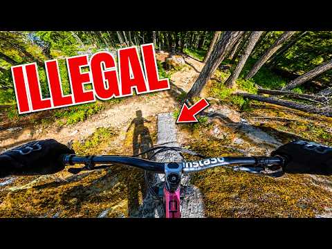 Riding this trail was ILLEGAL...until now