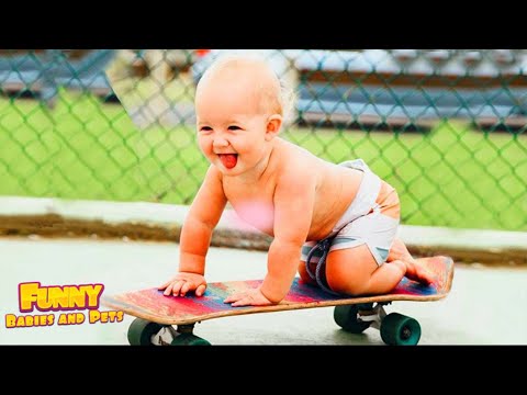 Baby Moments SO FUNNY You'll LAUGH OUT LOUD! Funny Baby and Pets