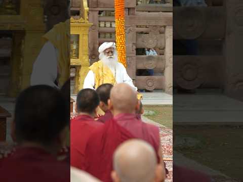 Sadhguru at Bodh Gaya | Sadhguru