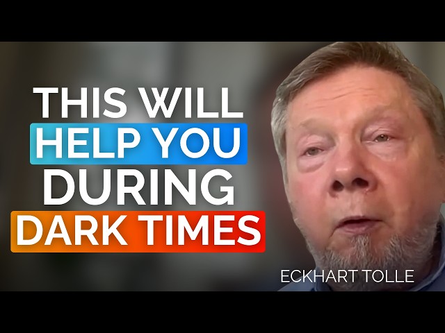 What to do in the middle of a dark night of the soul | Eckhart Tolle