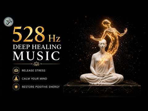 528 Hz Deep Healing Music | Release Stress, Calm Your Mind & Restore Positive Energy