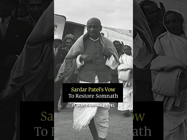 Why Sardar Patel Ordered Somnath’s Reconstruction | Sadhguru